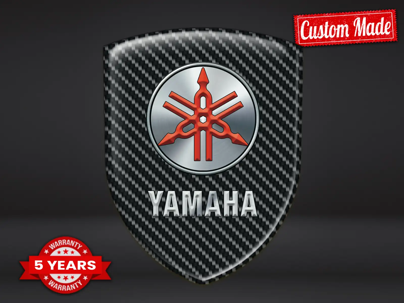 Yamaha Pegatinas Servicio Auto Máximo Resistentes Estilo Moderno